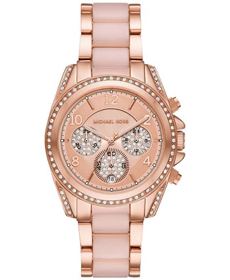 michael kors blair rosegold|blair mini rose gold tone.